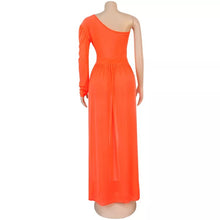 Load image into Gallery viewer, Split Single Sleeve Diva Dress
