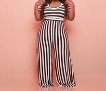 Load image into Gallery viewer, Sexy Black and White Jumpsuit
